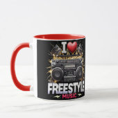 Ik hou van Freestyle Muziek Mok (Links)