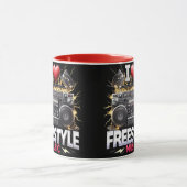 Ik hou van Freestyle Muziek Mok (Midden)