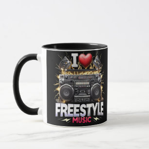 Ik hou van Freestyle Muziek Mok