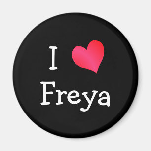 Ik hou van Freya Magneet