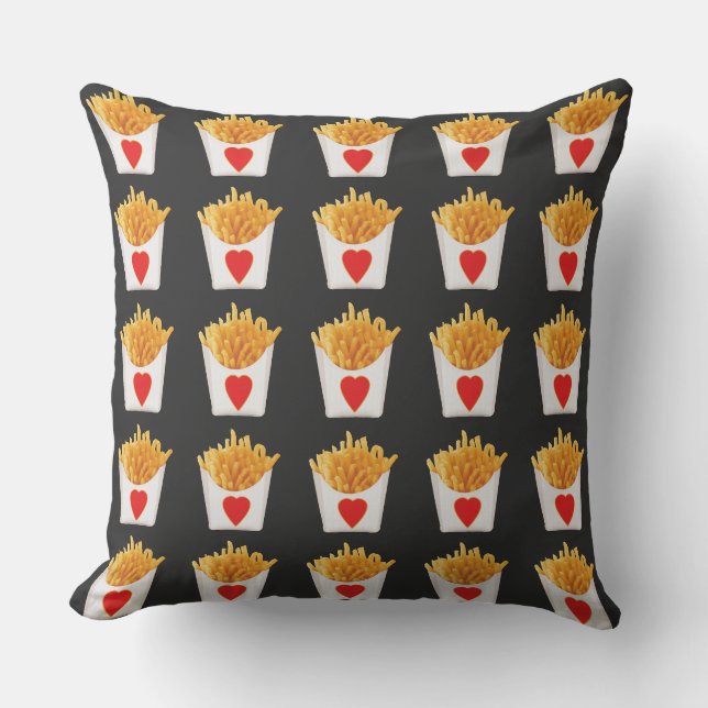 Ik hou van friet kussen (Voorkant)