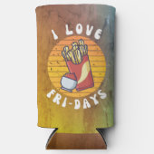 Ik hou van frietdagen grappige frietjes (Voorkant)