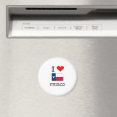 Ik hou van Frisco Texas Magneet (Insitu (Vaatwasser))