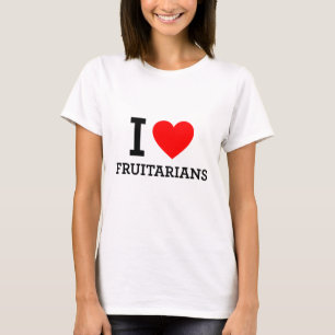 Ik hou van Fruitarians T-shirt