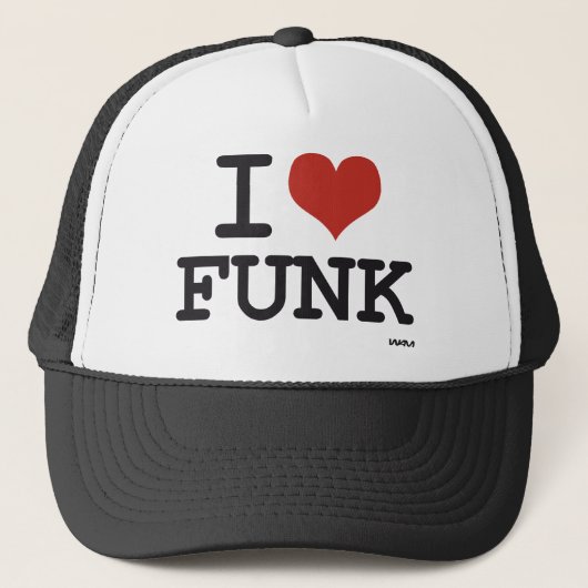 Ik hou van Funk Trucker Pet (Voorkant)
