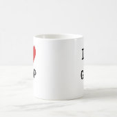 Ik hou van GAAP - I Heart GAAP - Funny GAAP Koffiemok (Center)