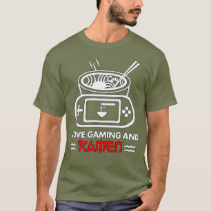 Ik hou van games en ramen t-shirt