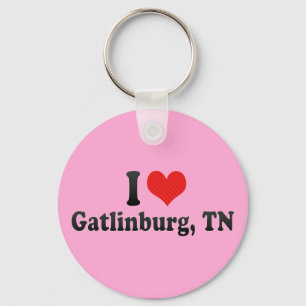 Ik hou van Gatlinburg, TN Sleutelhanger