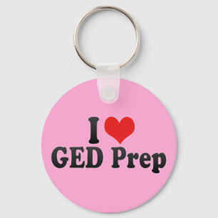 Ik hou van GED Prep Sleutelhanger