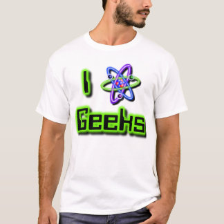 Ik hou van geeks T-shirt