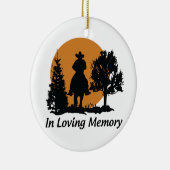 Ik hou van geheugen keramisch ornament (Rechts)