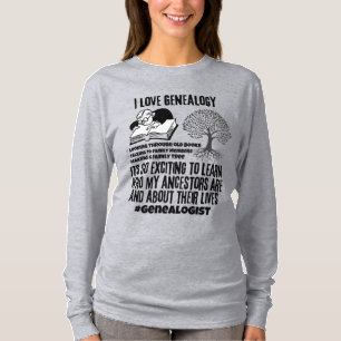Ik hou van genealogie T-Shirt