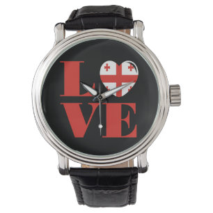 Ik hou van Georgia Horloge
