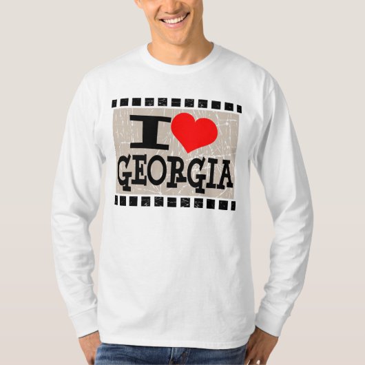 Ik hou van Georgia T-shirt (Voorkant)