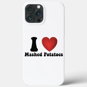 Ik hou van Gepureerde Aardappelen Thanksgiving-din iPhone 13 Pro Max Hoesje