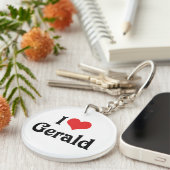 Ik hou van Gerald Sleutelhanger (Voorkant Rechts)