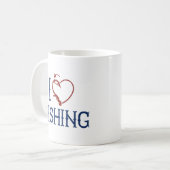 Ik hou van Gevist Koffiemok (Voorkant links)