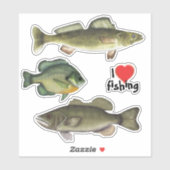 Ik hou van Gevist wildlife artwork Sticker (Vel)