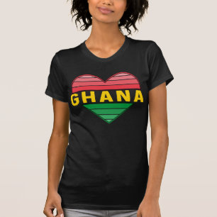 Ik hou van Ghana, Ghanees hart T-shirt