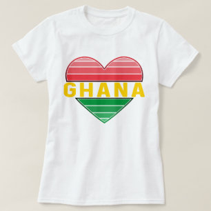 Ik hou van Ghana, Ghanees hart T-shirt