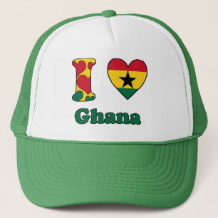 Ik hou van Ghana Trucker Pet