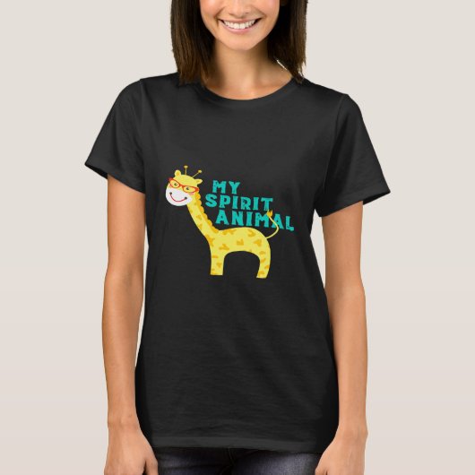 Ik hou van Giraffe. T-shirt (Voorkant)