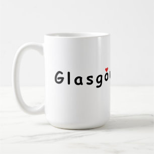 Ik hou van Glasgow Koffiemok