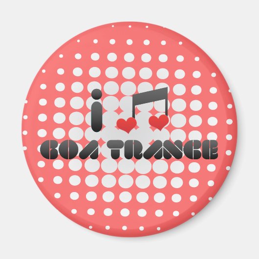 Ik hou van Goa Trance Magneet (Voorkant)