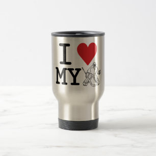 Ik hou van Goalie Travel Mug Reisbeker
