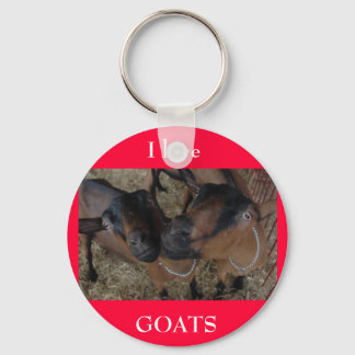 Ik hou van GOATS Sleutelhanger