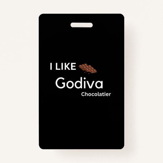 Ik hou van godiva badge (Voorkant)