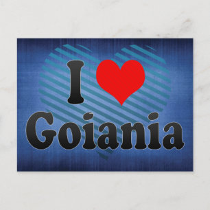 Ik hou van Goiania, Brazilië Briefkaart