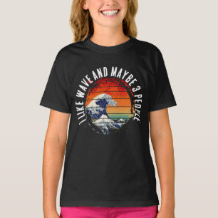 IK HOU VAN GOLF EN MISSCHIEN 3 MENSEN T-SHIRT