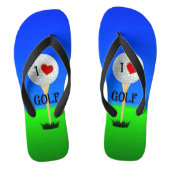 Ik hou van Golf Teenslippers (Voetbed)