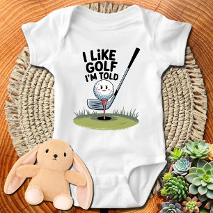 Ik hou van golf, wordt me verteld - grappig en rel romper