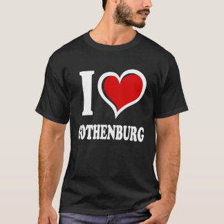 Ik hou van Göteborg in mijn hart T-shirt