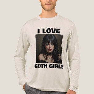 IK HOU VAN GOTH MEISJES T-SHIRT