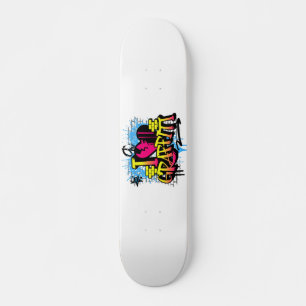 Ik hou van graffiti – Straatkunst Skateboard