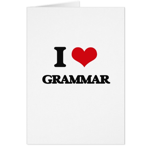 Ik hou van Grammar (Voorkant)