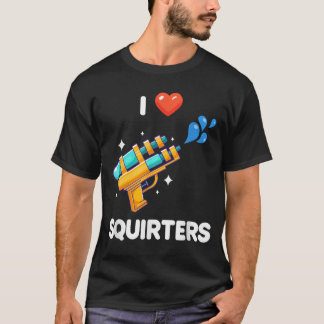 Ik hou van grappige Squirters T-shirt