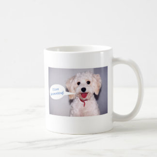 Ik hou van gratis schrijven - Gepersonaliseerd Koffiemok