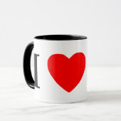 Ik hou van Greyhounds Mok (Voorkant links)