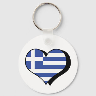 Ik hou van Griekenland Sleutelhanger