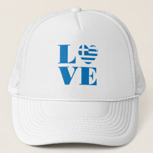 Ik hou van Griekenland Trucker Pet