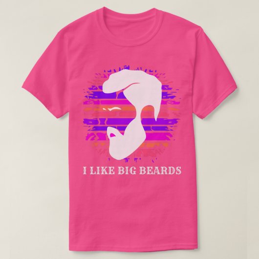 Ik hou van grote baarden 35 t-shirt (Design voorkant)