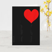 Ik hou van grote biceps  kaart (Gele Bloem)