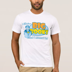 Ik hou van grote boeken t-shirt