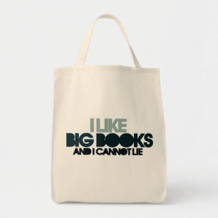 Ik hou van grote boeken tote bag