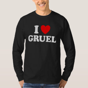 Ik hou van Grote Grappige Pap Boeren Middeleeuwse T-shirt