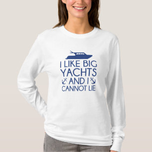 Ik Hou Van Grote Jachten T-shirt